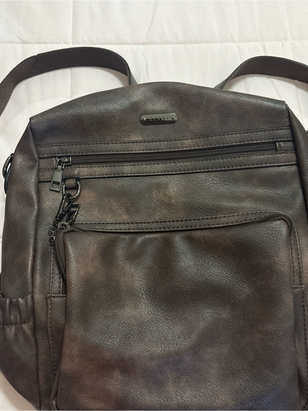 Womens brown backpack